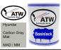 Preview: Hyundai, Carbon Gray Mist, MAD / MM: 1L Lackdose, von ATW Autoteile West.